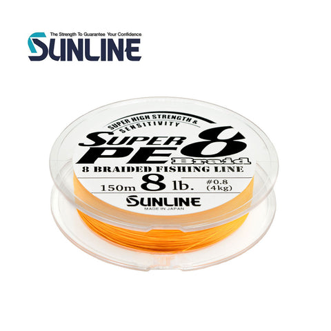 Sunline Super PE 8Braid Orange 150m